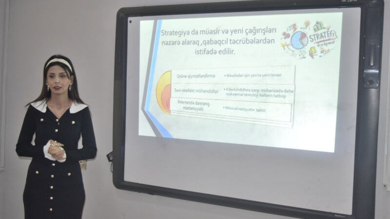 Kollecdə “Azərbaycan Respublikasının İnformasiya təhlükəsizliyi və kibertəhlükəsizliyinə dair 2023-2027-ci illər üçün Strategiyası”nın Tədbirlər planına uyğun olaraq  “Uşaqların internet təhlükəsizliyi” adlı  tədbir keçirildi.