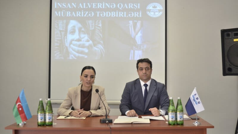 Kollecdə  “İnsan alverinə qarşı mübarizə” mövzusunda maarifləndirici tədbir keçirildi.