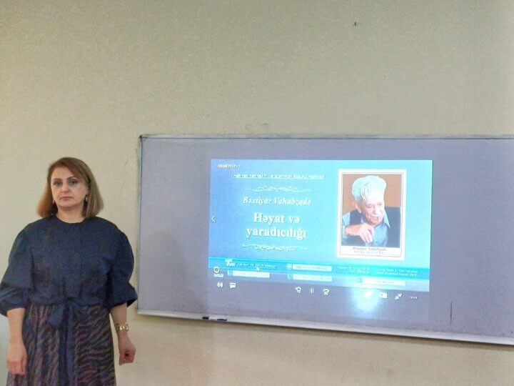 Kollecdə Bəxtiyar Vahabzadənin 100 illiyinə həsr olunmuş seminar keçirildi.