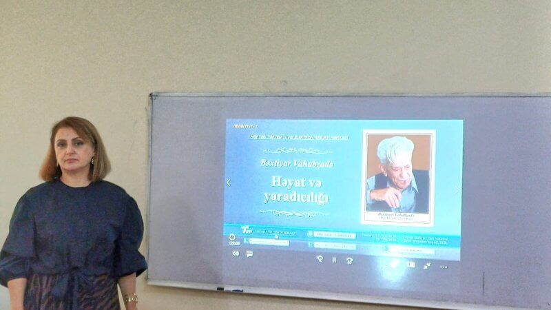 Kollecdə Bəxtiyar Vahabzadənin 100 illiyinə həsr olunmuş seminar keçirildi.