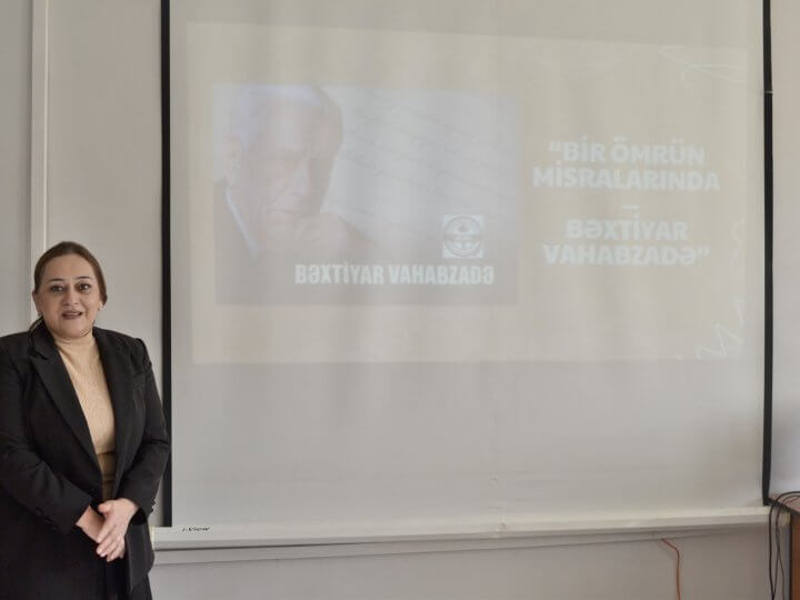 Kollecdə Bəxtiyar Vahabzadənin 100 illiyinə həsr olunmuş dəyirmi masa təşkil olundu.