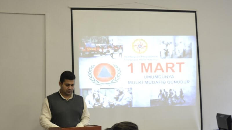 Kollecdə “1 Mart – Ümumdünya Mülki Müdafiə Günü” ilə əlaqədar tədbir keçirildi.