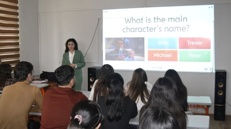 Kollecdə “Movie Day” təşkil olunmuşdur.