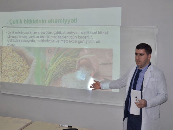 Kollecdə “Çəltikçilik” mövzusunda tədbir keçirildi.
