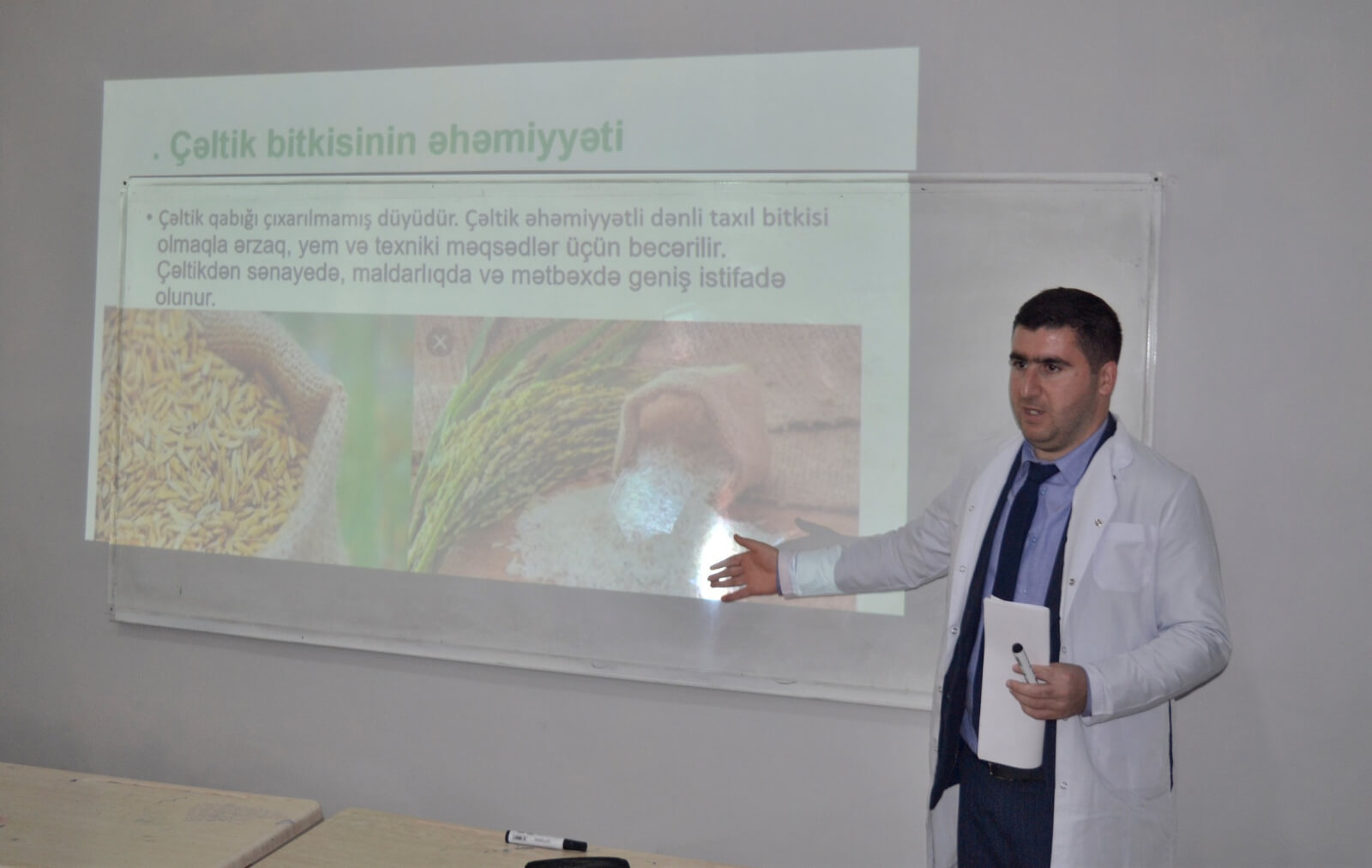Kollecdə “Çəltikçilik” mövzusunda tədbir keçirildi.