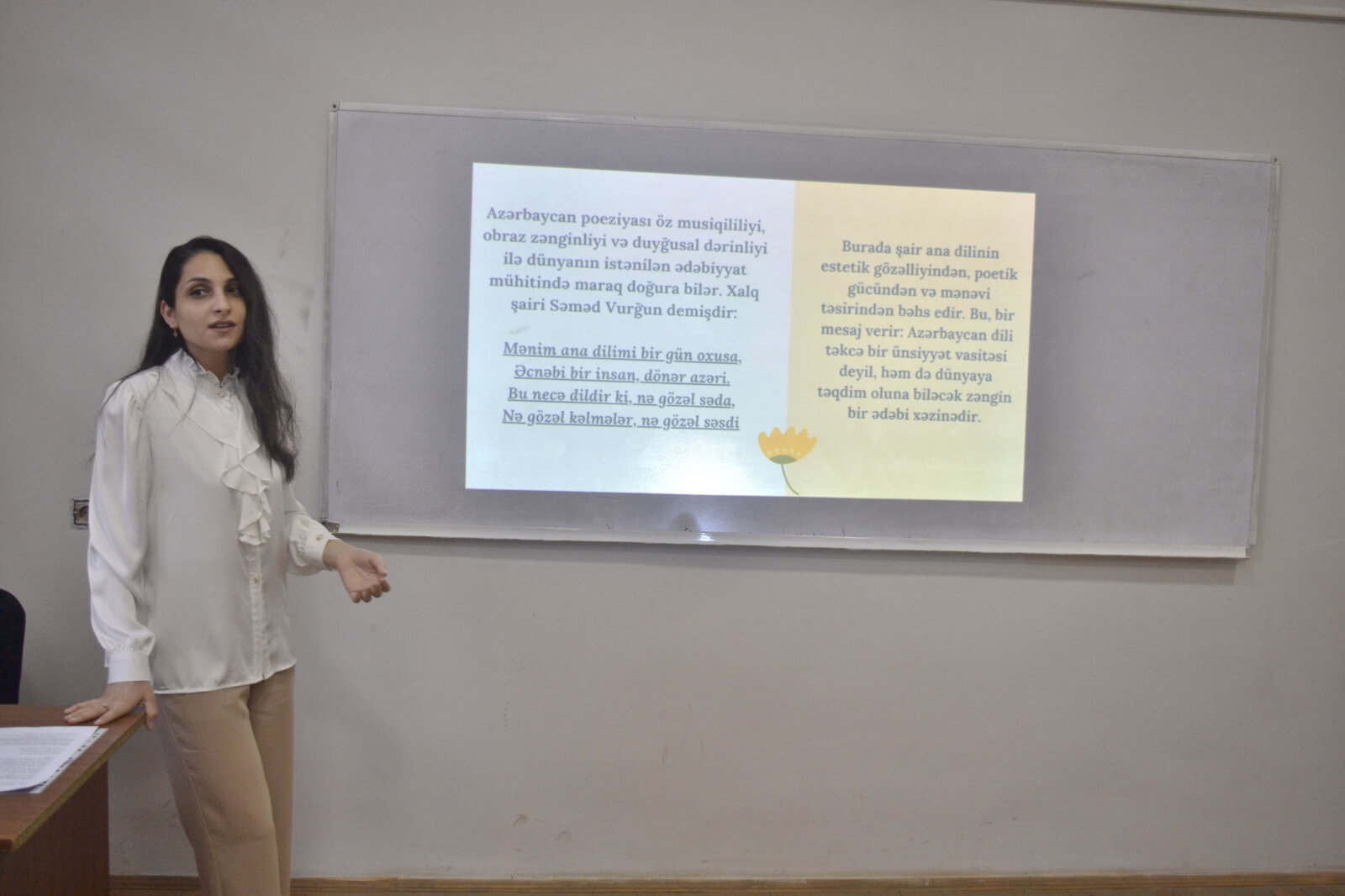 Kollecdə “Azərbaycan dili və ədəbiyyatının beynəlxalq aləmdə inteqrasiyası və təbliği” mövzusunda tədbir keçirildi.