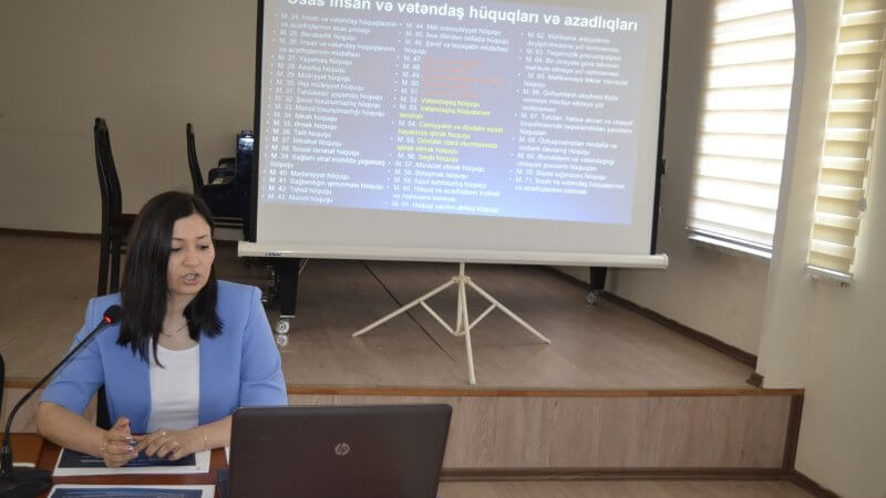 Kollecdə  “İnsan Hüquqları Aylığı” çərçivəsində tədbir keçirildi.