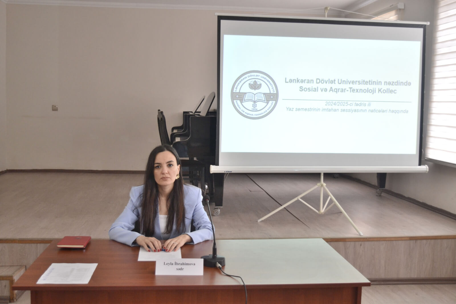 Kollecdə 2024/2025-ci tədris ili üçün  Pedaqoji Şuranın son iclası keçirildi.