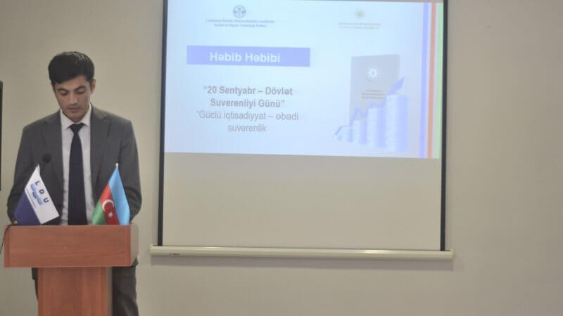 Kollecdə “Konstitusiya və suverenlik ili”nə həsr olunmuş  “20 sentyabr Dövlət Suverenliyi Günü” mövzusunda tədbir keçirildi.