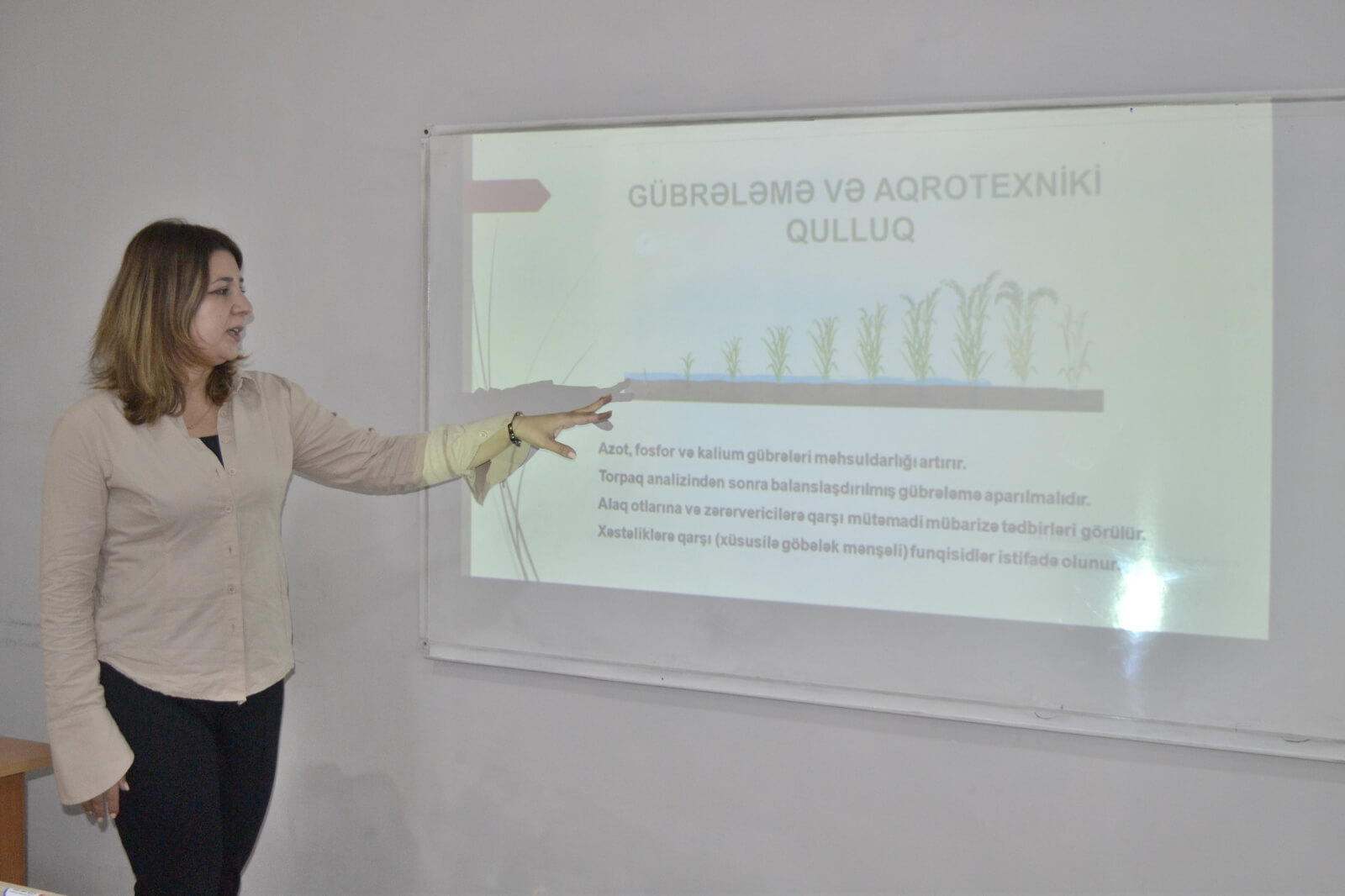 Kollecdə “Çəltikçilik” mövzusunda tədbir keçirildi.