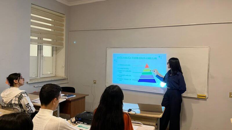 Kollecdə Dövlət proqramlarına uyğun olaraq  “Sağlam və rasional qidalanma istiqamətində təşviqat işlərinin aparılması” mövzusunda tədbir keçirildi.