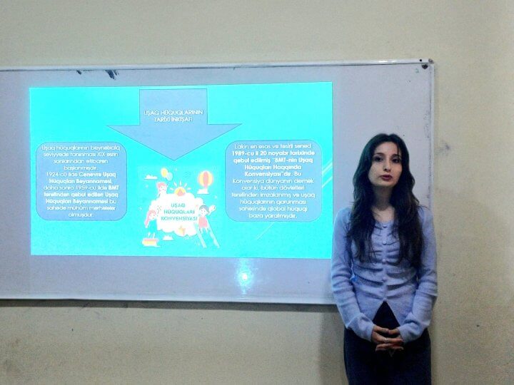 Kollecdə  “Uşaq hüquqları aylığı”  çərçivəsində  “Uşaqların Səsi – Gələcəyin Gücü” adlı seminar keçirildi.