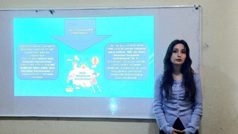 Kollecdə  “Uşaq hüquqları aylığı”  çərçivəsində  “Uşaqların Səsi – Gələcəyin Gücü” adlı seminar keçirildi.