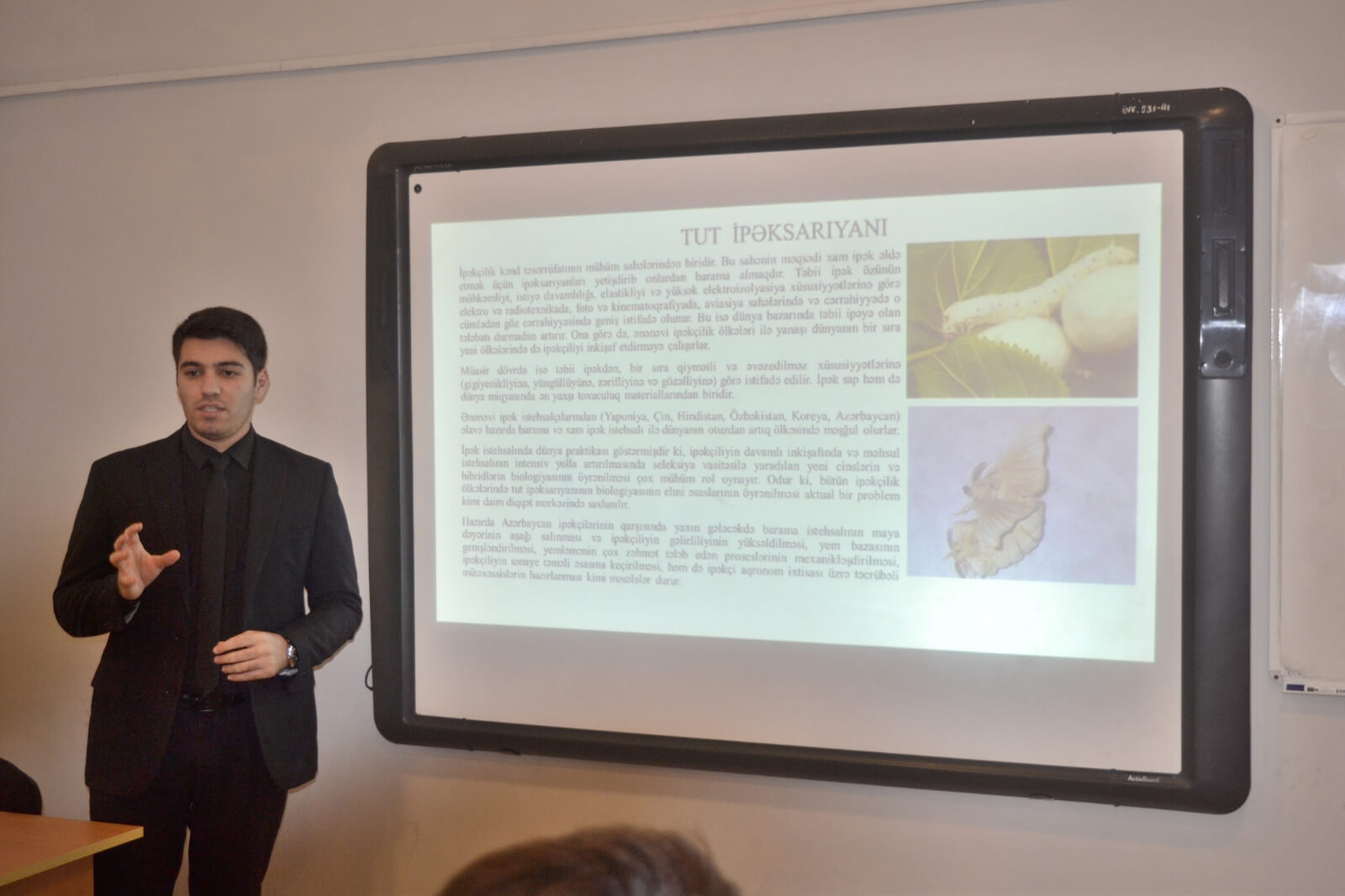 Kollecdə Dövlət proqramlarına uyğun olaraq  “Baramaçılıq və ipəkçilik” mövzusunda tədbir keçirildi.