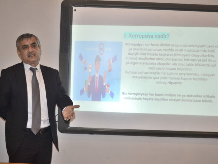 Kollecdə Dövlət proqramlarına uyğun olaraq tədbir keçirildi.