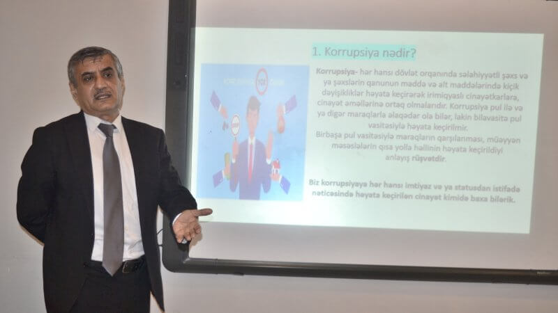 Kollecdə Dövlət proqramlarına uyğun olaraq tədbir keçirildi.