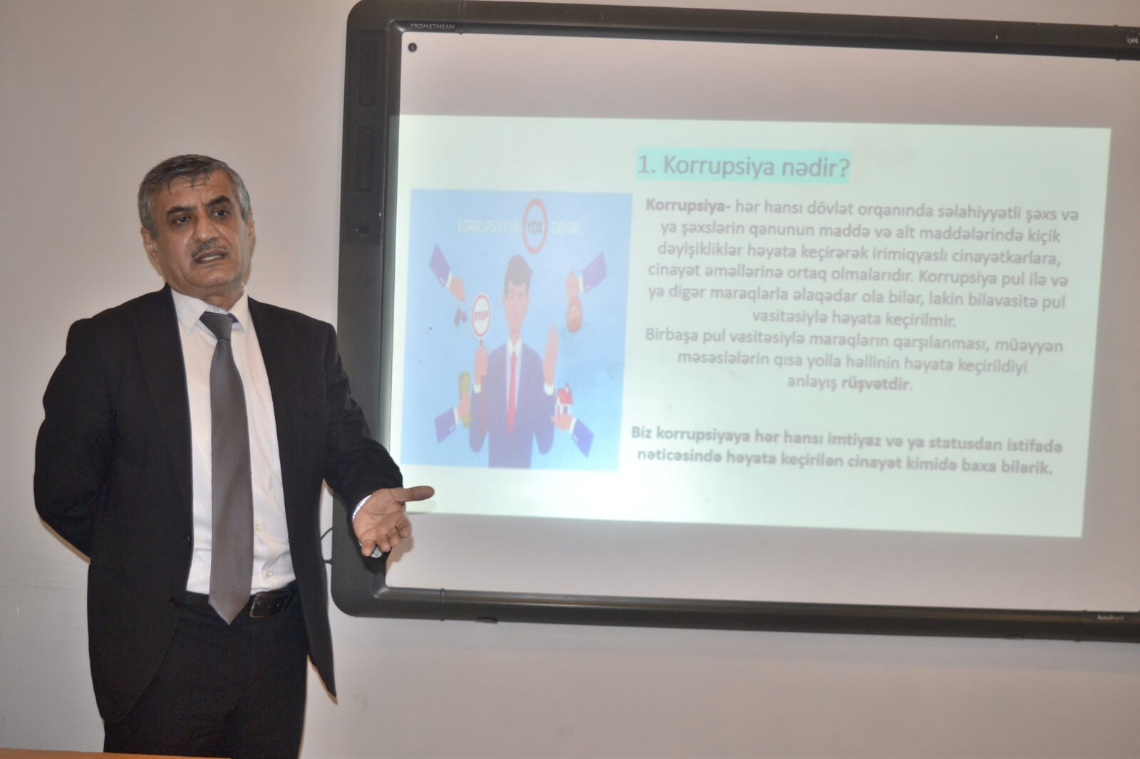 Kollecdə Dövlət proqramlarına uyğun olaraq tədbir keçirildi.