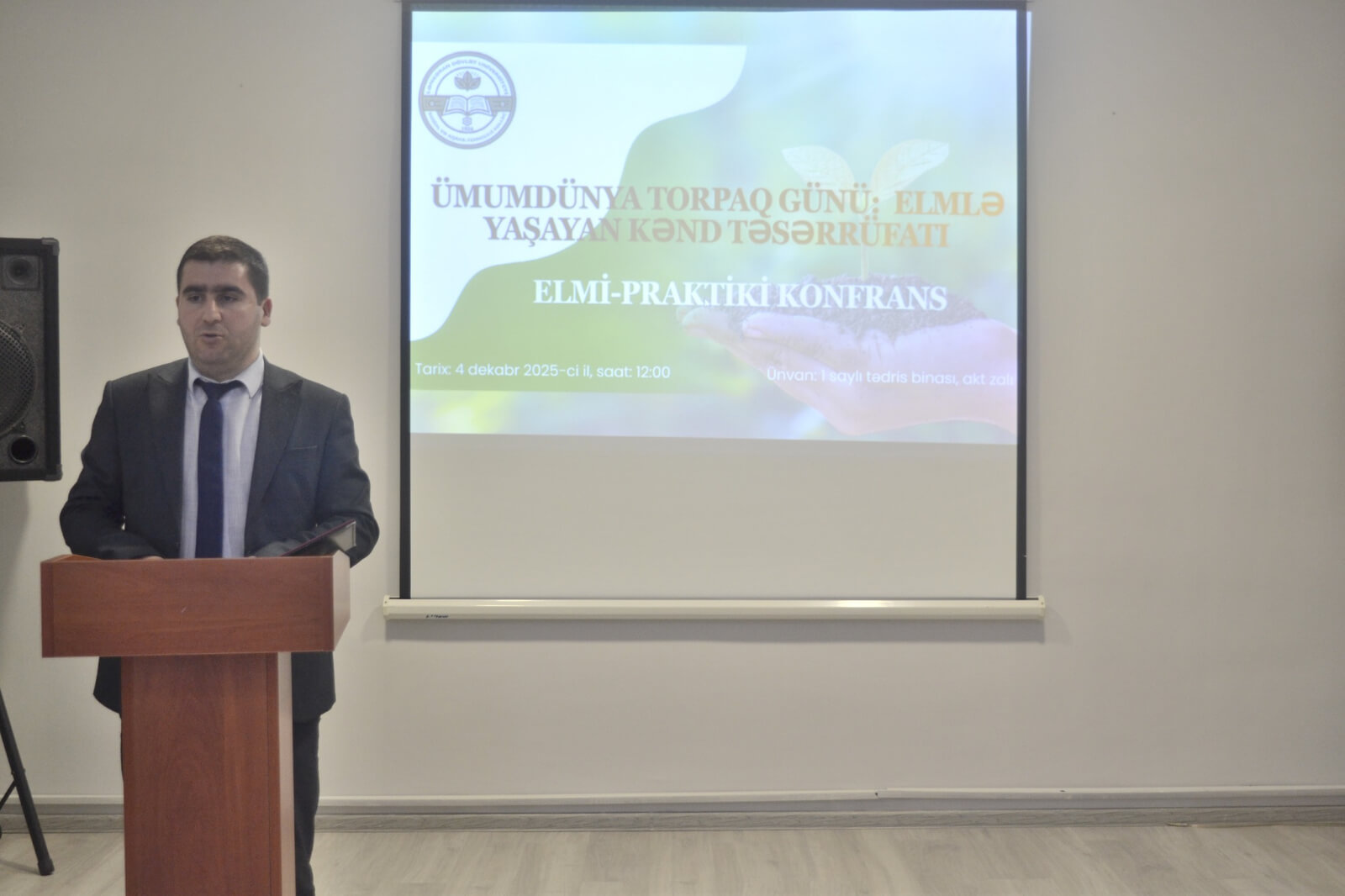 Kollecdə “Elmlə yaşayan kənd təsərrüfatı” mövzusunda konfrans keçirildi.