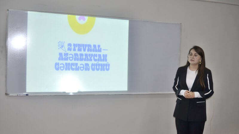 Kollecdə  “2 Fevral Azərbaycan Gəncləri günü” mövzusunda tədbir keçirildi.