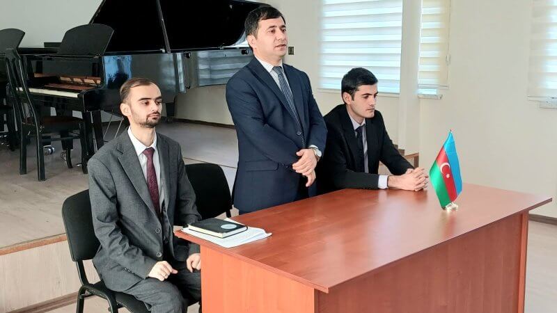 Kollecdə təcrübənin başlanğıc konfransı keçirildi.