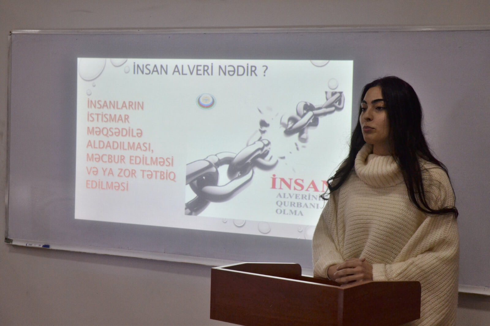 Kollecdə “İnsan alveri və məcburi əmək cinayətlərinin törədilməsinə şərait yaradan hallar” mövzusunda tədbir keçirildi.