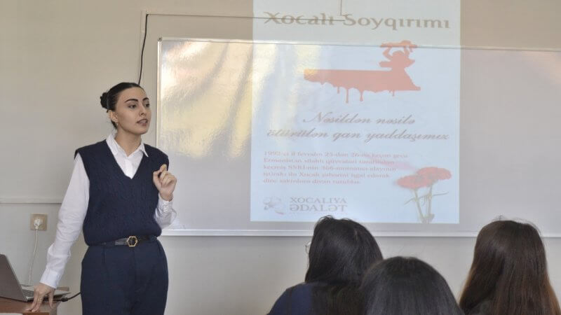 Kollecdə Xocalı Soyqırımının 34-cü  ildönümünə həsr olunmuş tədbir keçirildi.