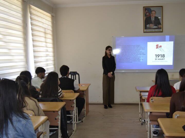 Kollecdə 31 Mart – Azərbaycanlıların Soyqırımı Gününə həsr olunmuş tədbir keçirildi.