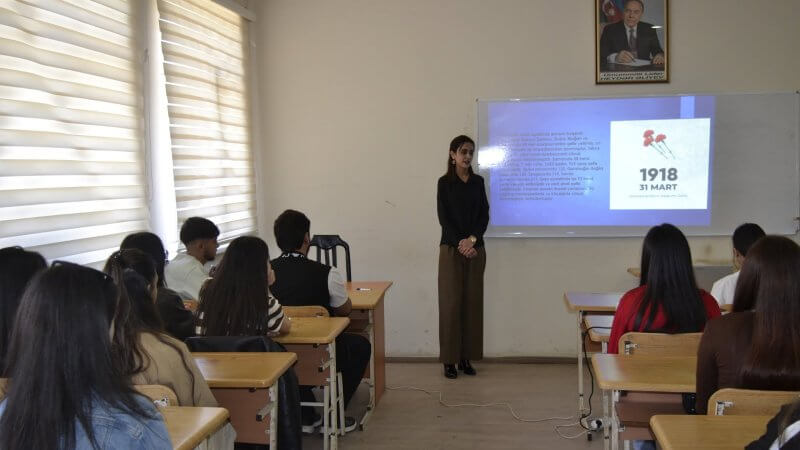 Kollecdə 31 Mart – Azərbaycanlıların Soyqırımı Gününə həsr olunmuş tədbir keçirildi.